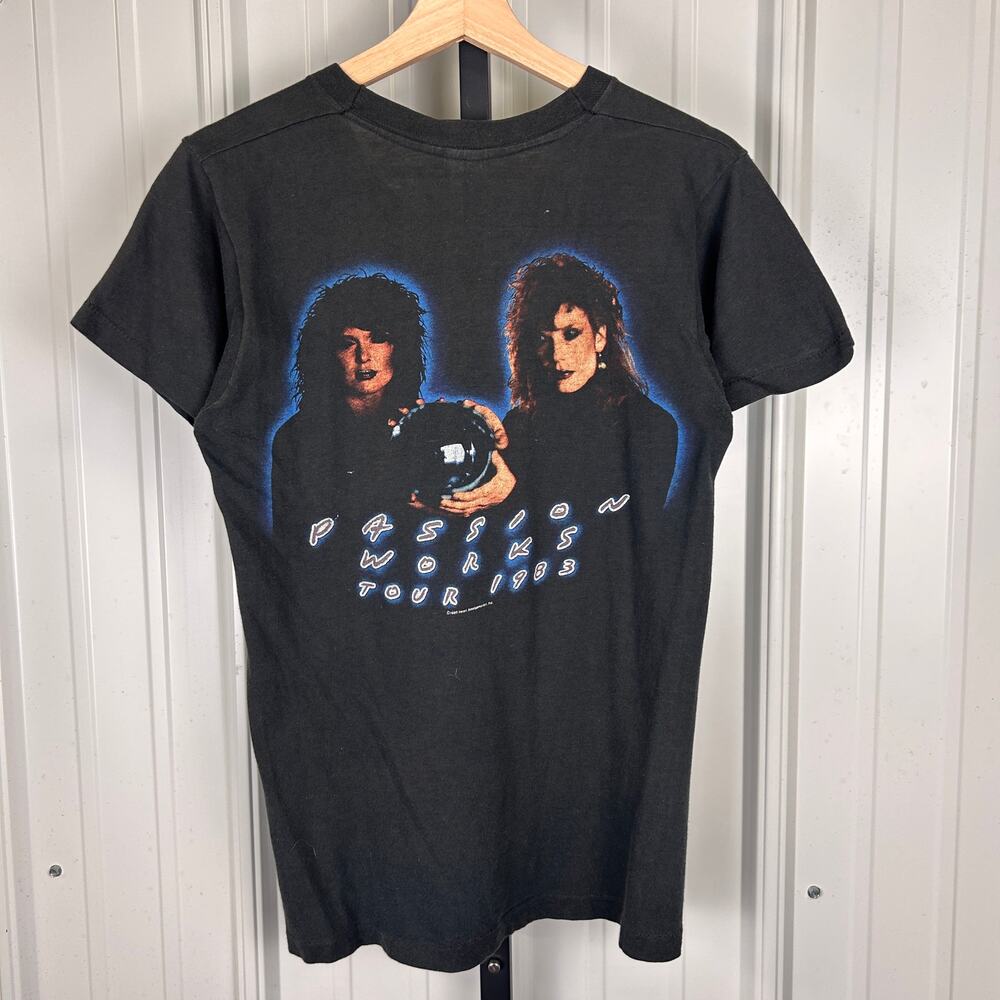 HEART Rare 1983 Passion Works Tour Vintage Small Tee - Picture 6 of 6